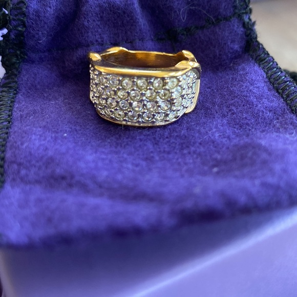 Elizabeth Taylor - Vintage Avon! Brilliance Ring - size 7 - Picture 3 of 7